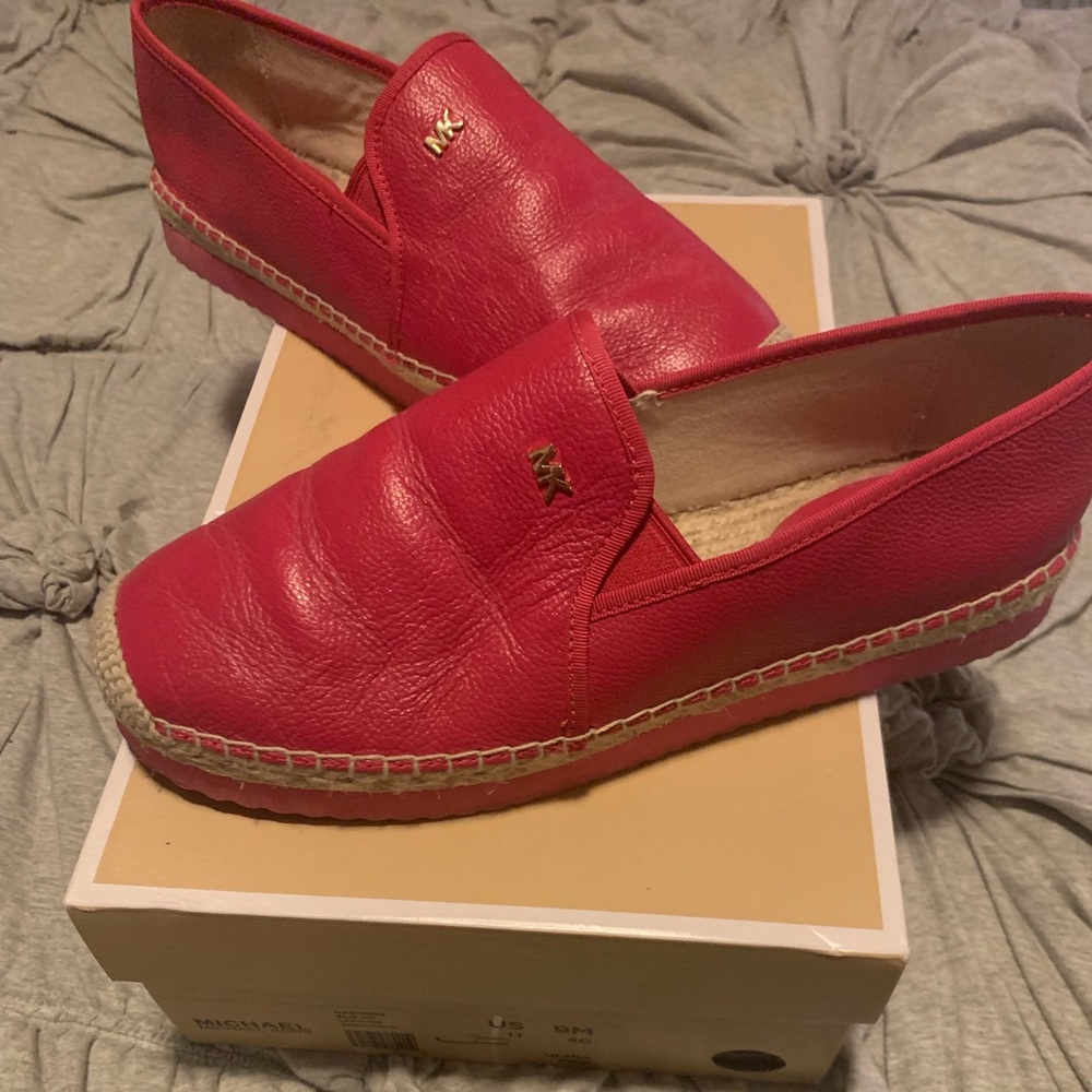 Michael Kors Pink Espadrilles